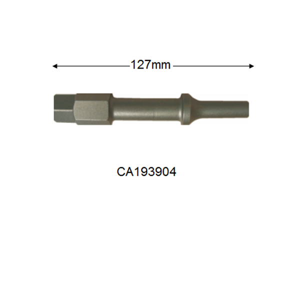 ZIPP ZAH-393S Shock Reduced Air Hammer with Special Chassis Chisel Sets